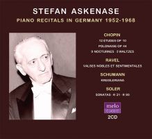 Stefan Askenase, klaver. Recitals i Tyskland 1952-68 (2 CD)